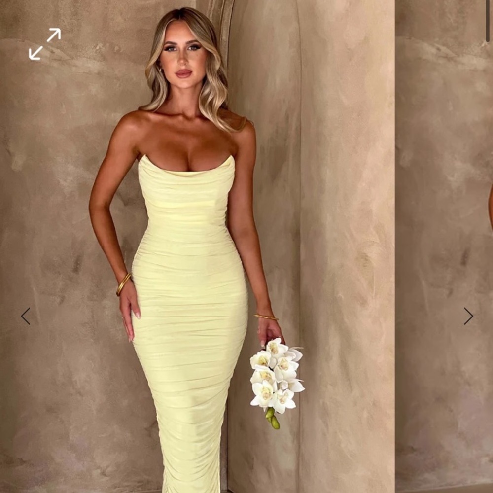 Babyboo yellow dress